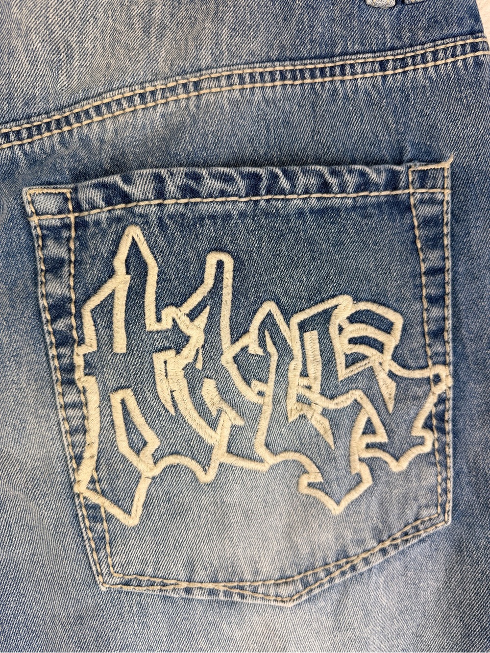 Ninth Hall Idle Embroidered Jeans Womens 16 - Picture 7 of 11